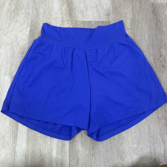 Halara Super High Waisted Pocket & Pocket 2-in-1 Yoga Shorts 5''-Longer Length - Picture 2 of 8